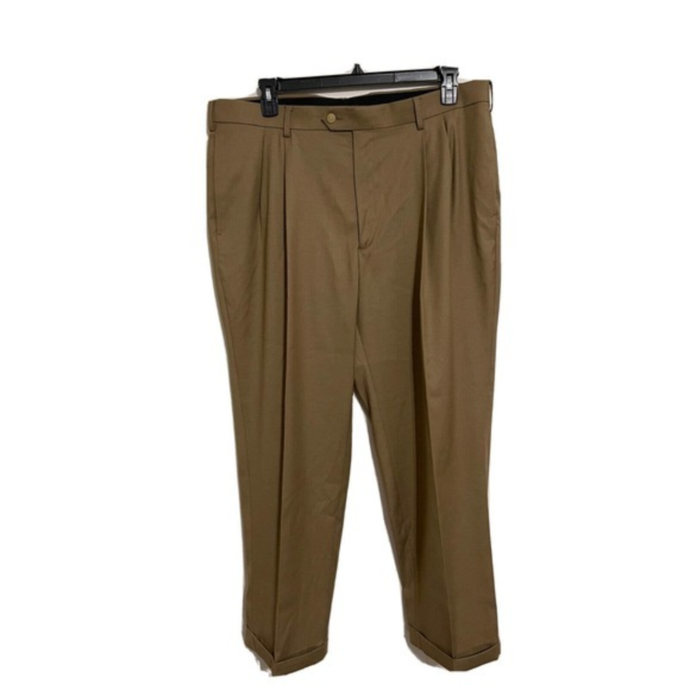Savant Khaki Dress Pants Men’s 40‎ Waist 30 Inseam